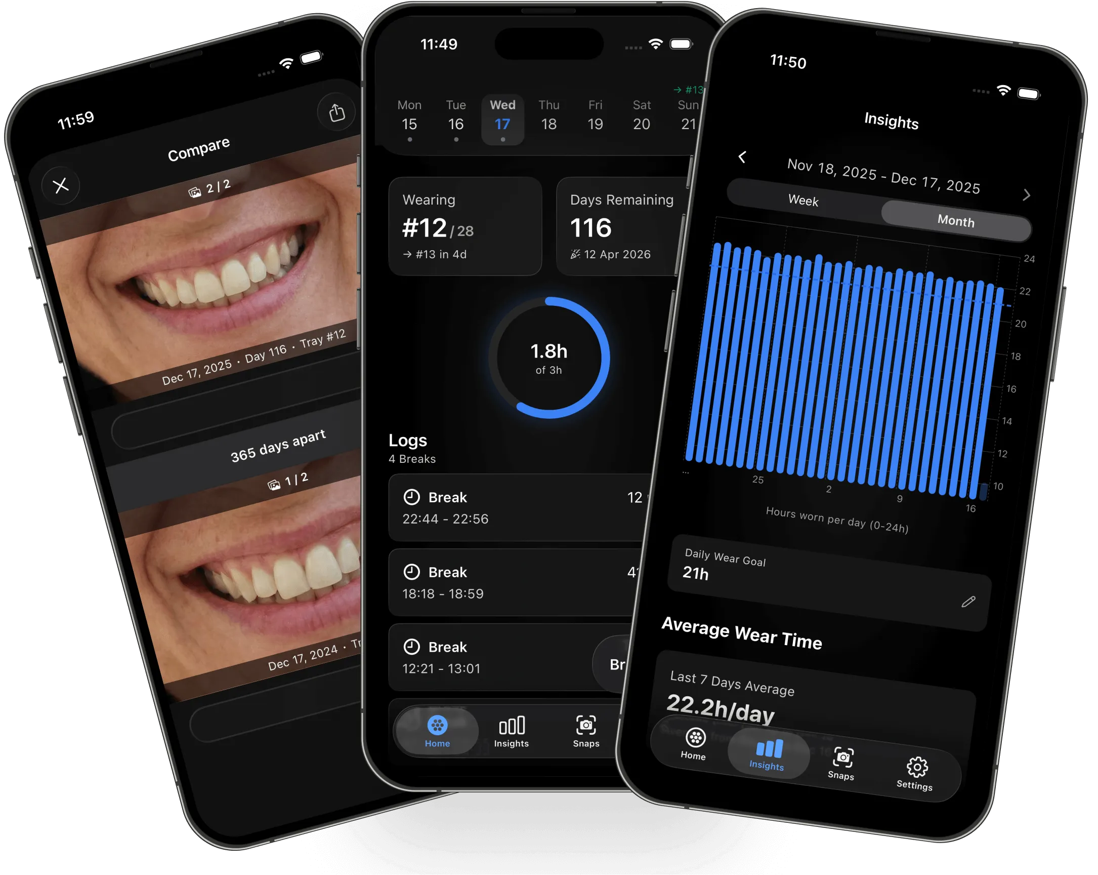 TrayTrack Application screenshot